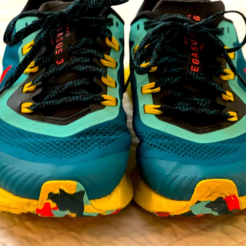 Colorful Nike Trail Runners- size 8.5